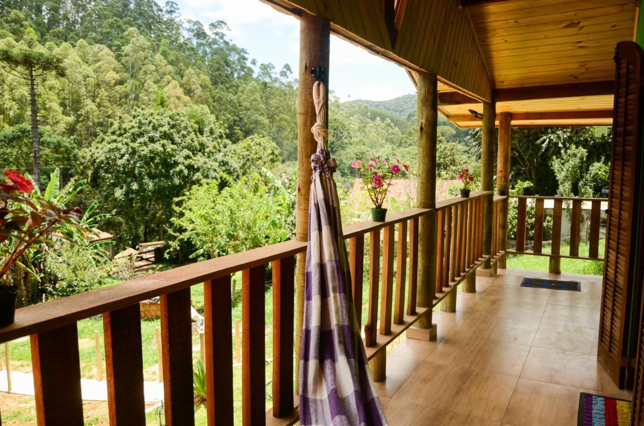 Chalé vista da mata Visconde De Maua Esterno foto